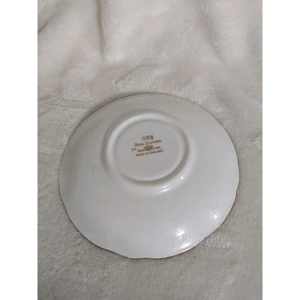 Vtg Royal Stafford Masonic Eastern Star Tea Cup & Saucer